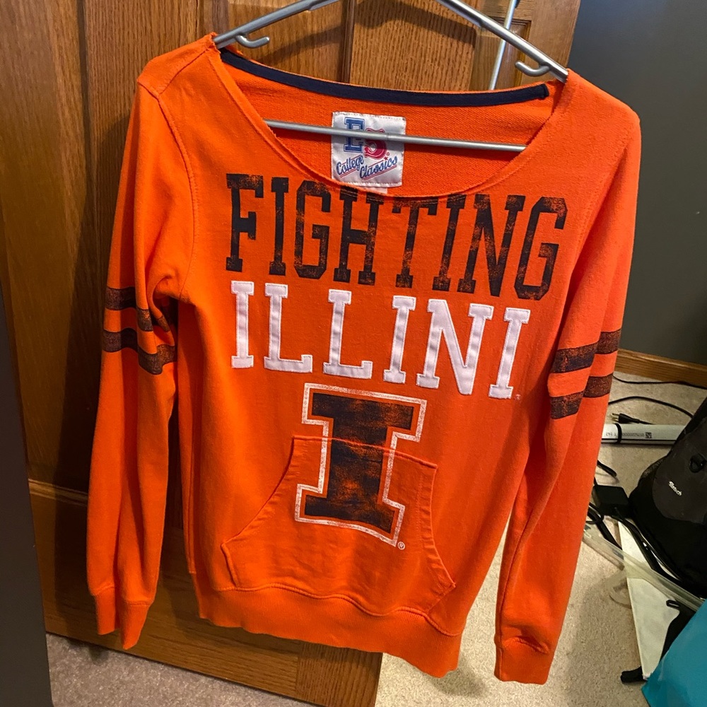 U of Illinois Women’s Cut Top